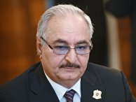 Командующий Ливийской национальной армией Халифа Хафтар Командующий Ливийской национальной армией Халифа Хафтар
