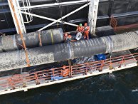Надводная сварка захлёстного стыка Надводная сварка захлёстного стыка