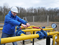 Компрессорная установка Креховского месторождения природного газа в Жидачевском районе Львовской области.