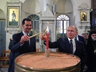 Визит президента РФ В. Путина в Сирию Визит президента РФ В. Путина в Сирию