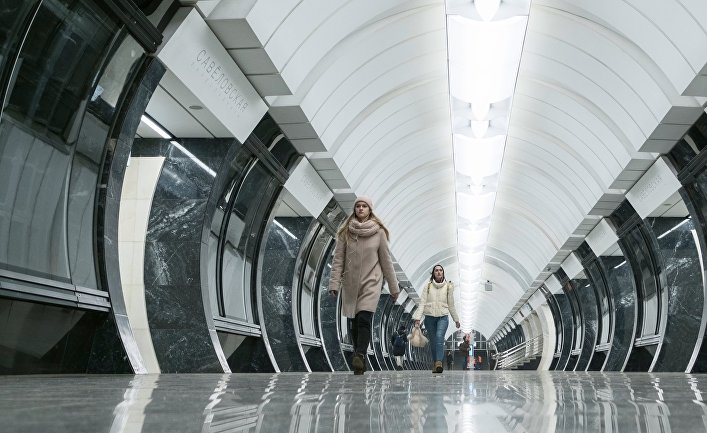 Станция "Савеловская" Большой кольцевой линии
