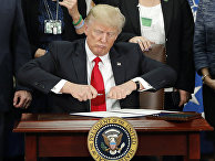 Президент США Дональд Трамп в Вашингтоне Президент США Дональд Трамп в Вашингтоне
