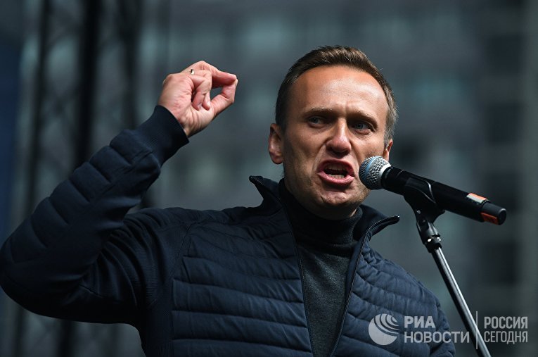 Политик Алексей Навальн