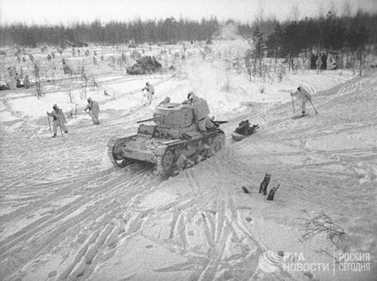 Контрнаступление Красной Армии под Москвой.