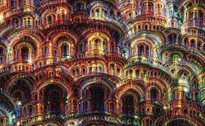 Изображение, созданное при помощи искусственного интеллекта Google DeepDream