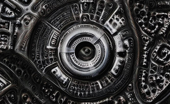 Изображение, созданное при помощи искусственного интеллекта Google DeepDream