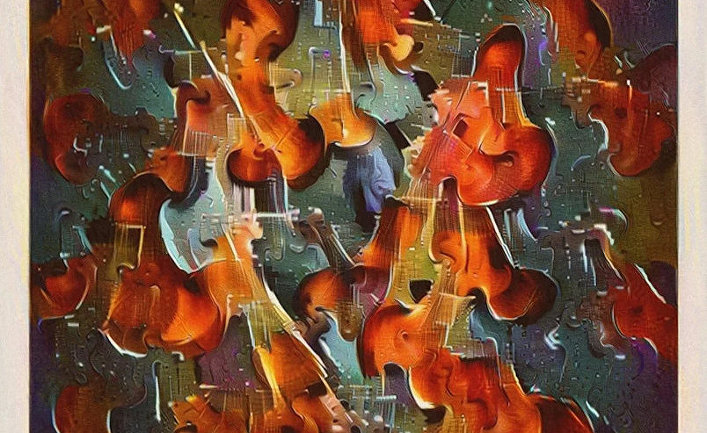 Изображение, созданное при помощи искусственного интеллекта Google DeepDream