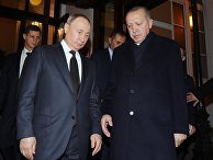 Президент РФ В. Путин встретился с президентом Турции Р. Эрдоганом Президент РФ В. Путин встретился с президентом Турции Р. Эрдоганом
