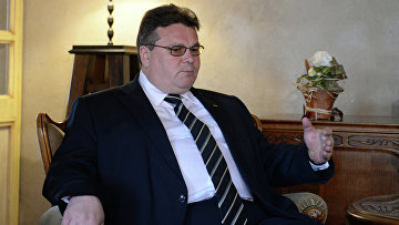 Министр иностранных дел Литвы Линас Линкявичюс