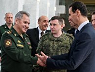 Рабочий визит министра обороны РФ С. Шойгу в Сирию Рабочий визит министра обороны РФ С. Шойгу в Сирию