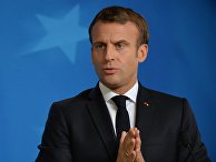 Президент Франции Эммануэль Макрон выступает на саммите ЕС в Брюсселе Президент Франции Эммануэль Макрон выступает на саммите ЕС в Брюсселе