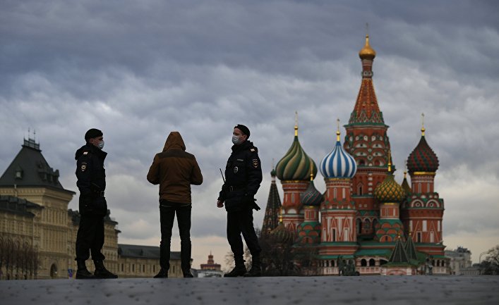 Москва во время режима повышенной готовности из-за коронавируса