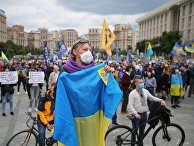 Протесты против В. Зеленского на Украине Протесты против В. Зеленского на Украине