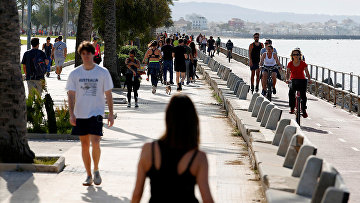 Набережная в Пальма-де-Майорке, Испания