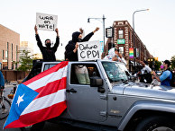 14 июня 2020. Протесты Black Lives Matter в Чикаго, США