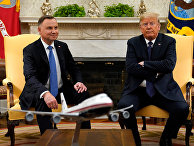 Президент США Дональд Трамп и президент Польши Анджей Дуда Президент США Дональд Трамп и президент Польши Анджей Дуда