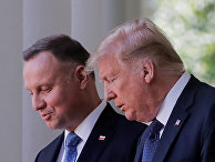 Встреча Дональда Трампа и Анджея Дуды в Вашингтоне Встреча Дональда Трампа и Анджея Дуды в Вашингтоне