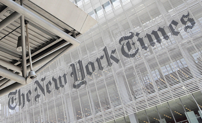 Здание редакции газеты The New York Times в Нью-Йорке