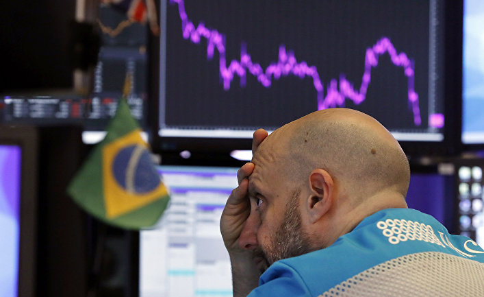 Работа Нью-Йоркской фондовой биржи