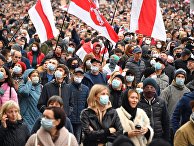 Акция протеста оппозиции в Минске Акция протеста оппозиции в Минске