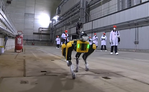 Робот Boston Dynamics на ЧАЕС