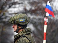 Нагорный Карабах. Российские миротворцы обеспечивают безопасность движения Нагорный Карабах. Российские миротворцы обеспечивают безопасность движения