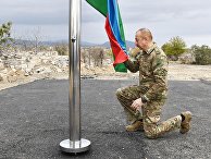 Президент и первая леди Азербайджана посетили Агдам Президент и первая леди Азербайджана посетили Агдам
