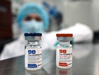 Производство российской вакцины против COVID-19 "Спутник V" Производство российской вакцины против COVID-19 "Спутник V"
