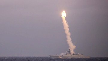 Фрегат "Адмирал Горшков" провел успешный пуск ракеты "Циркон"