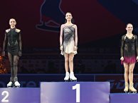 Фигурное катание. Чемпионат России. Церемония награждения Фигурное катание. Чемпионат России. Церемония награждения
