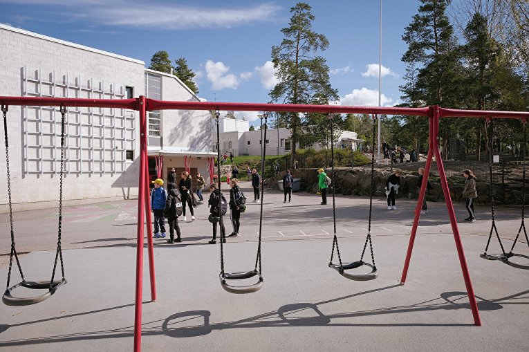 Школа в Эспоо, Финляндия