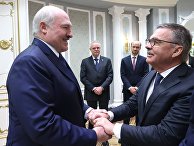 Визит главы Международной федерации хоккея Р. Фазеля в Минск Визит главы Международной федерации хоккея Р. Фазеля в Минск