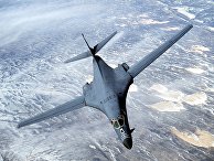 Американский бомбардировщик B-1B Lancer Американский бомбардировщик B-1B Lancer