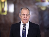 Министр иностранных дел России Сергей Лавров Министр иностранных дел России Сергей Лавров