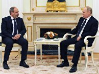 Президент РФ В. Путин провел встречу с премьер-министром Армении Н. Пашиняном Президент РФ В. Путин провел встречу с премьер-министром Армении Н. Пашиняном