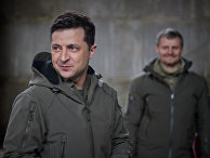 Рабочая поездка президента Украины Владимира Зеленского в Донбасс Рабочая поездка президента Украины Владимира Зеленского в Донбасс