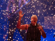 Тилль Линдеманн на концерте Rammstein