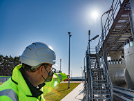 Строительство газопровода "Северный поток-2" в Германии Строительство газопровода "Северный поток-2" в Германии