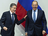 Министр иностранных дел РФ Сергей Лавров и государственный секретарь США Энтони Блинкен Министр иностранных дел РФ Сергей Лавров и государственный секретарь США Энтони Блинкен