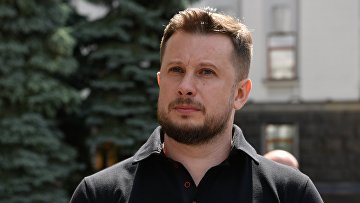 Лидер партии "Национальный корпус" Андрей Билецкий