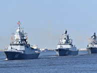 Репетиция парада ко Дню ВМФ в городах России Репетиция парада ко Дню ВМФ в городах России