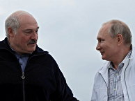Президент РФ В. Путин и президент Белоруссии А. Лукашенко совершили морскую прогулку Президент РФ В. Путин и президент Белоруссии А. Лукашенко совершили морскую прогулку