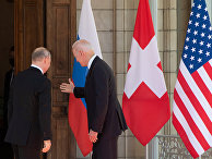 Встреча президентов России и США В. Путина и Дж. Байдена в Женеве Встреча президентов России и США В. Путина и Дж. Байдена в Женеве