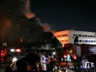 Пожар в коронавирусной больнице в Ираке Пожар в коронавирусной больнице в Ираке