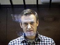 Алексей Навальный в зале Бабушкинского районного суда Алексей Навальный в зале Бабушкинского районного суда