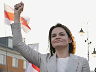 Белорусский политик Светлана Тихановская в Варшаве, Польша Белорусский политик Светлана Тихановская в Варшаве, Польша
