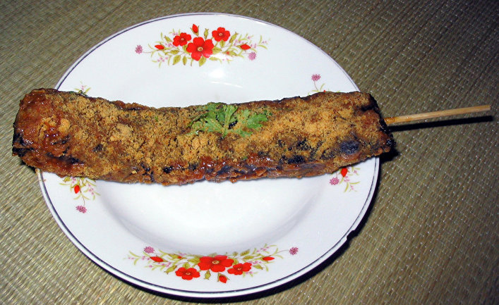 Пирожки из свиной крови