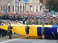 Военный парад в честь Дня Независимости в Киеве, Украина Военный парад в честь Дня Независимости в Киеве, Украина