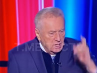 Жириновский потерял штаны во время теледебатов Жириновский потерял штаны во время теледебатов