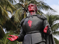 Статуя Христофора Колумба в Майами